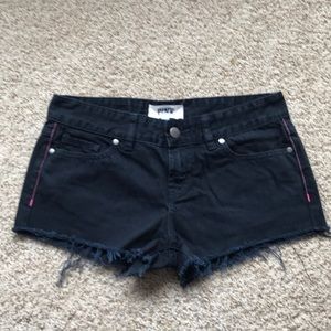 Pink by Victoria Secrets Black shorts